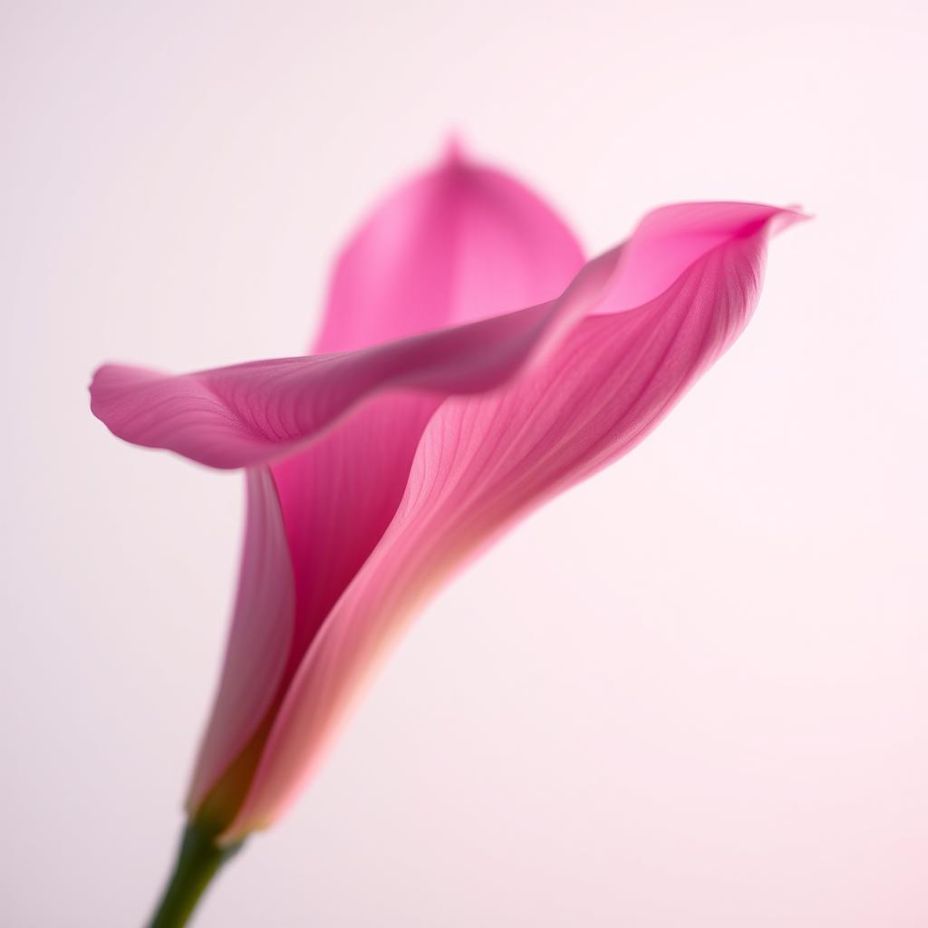 Delicate Beauty: Artistic Pink Flower