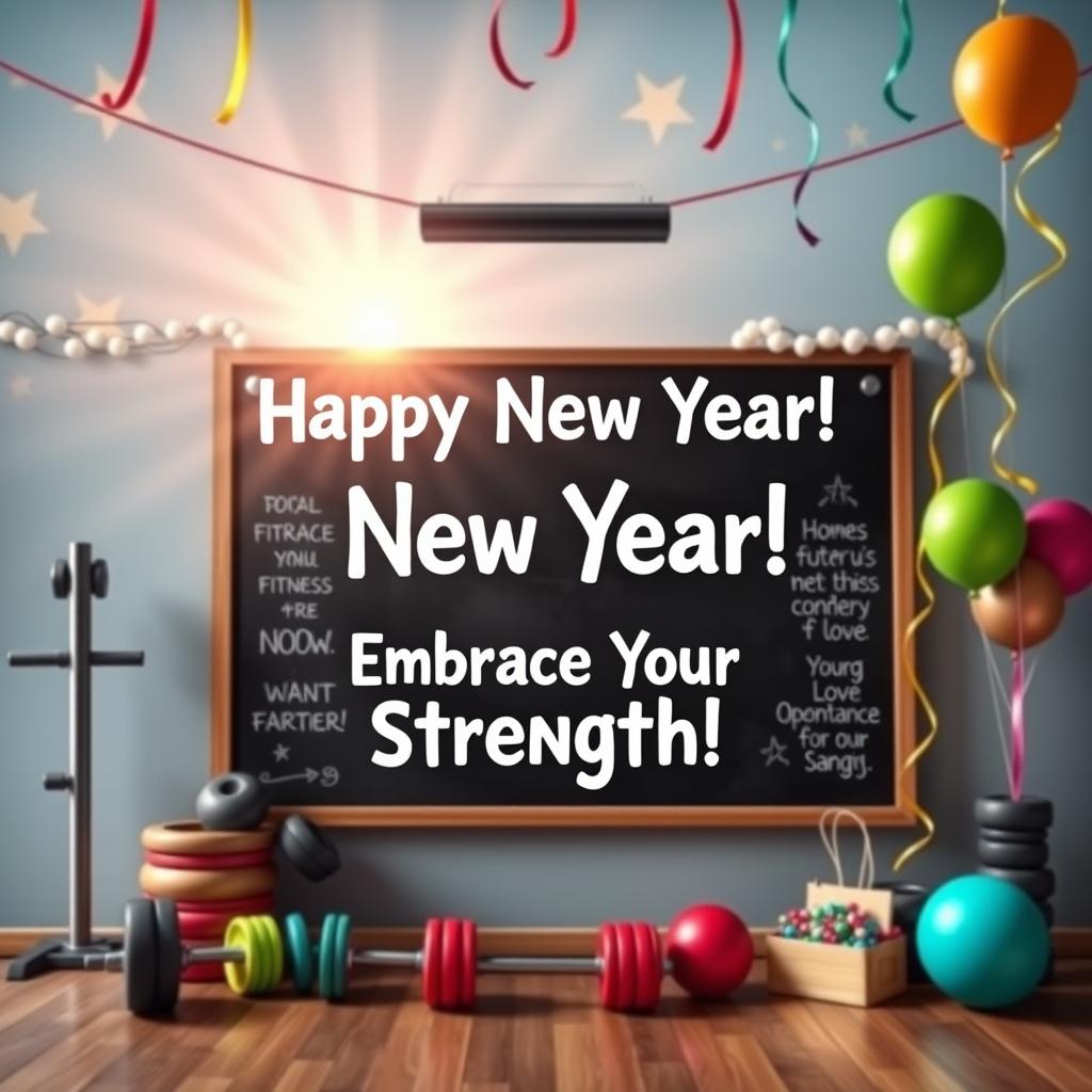 Vibrant New Year Wishes for Motivation & Fitness