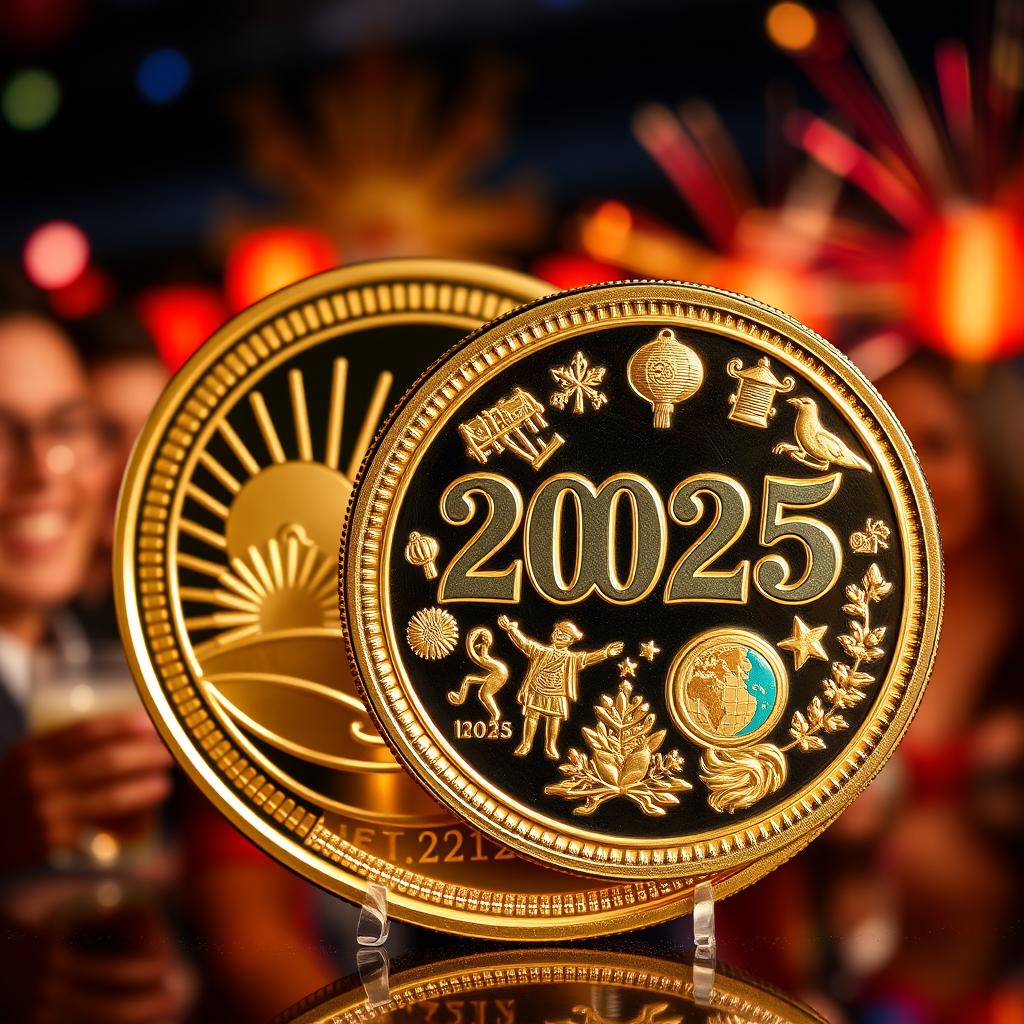 Celebrate New Beginnings: 2025 Commemorative Coin