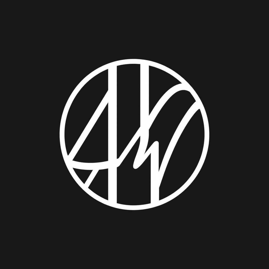 Bold MW Monogram Logo Design