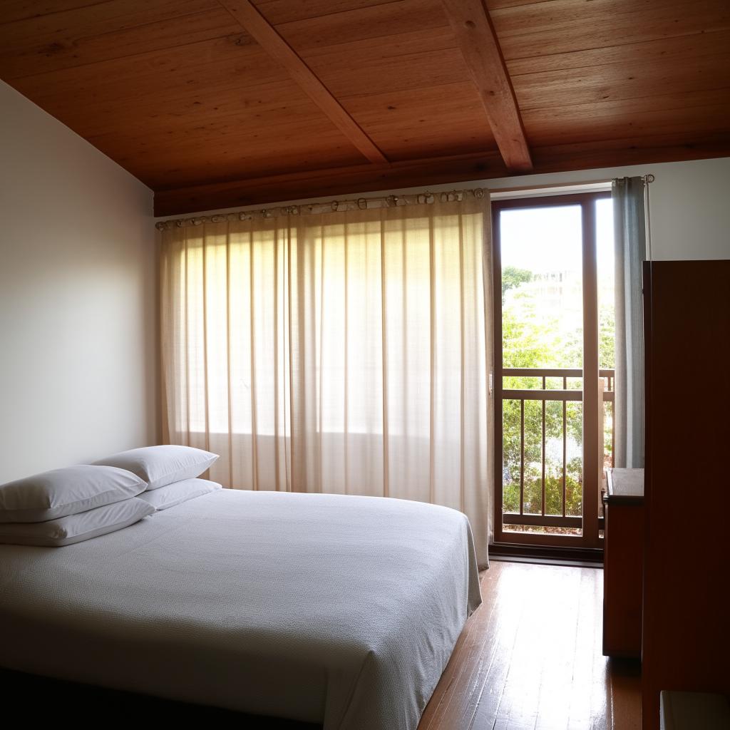 Bright & Airy 13x12 Bedroom with Balcony