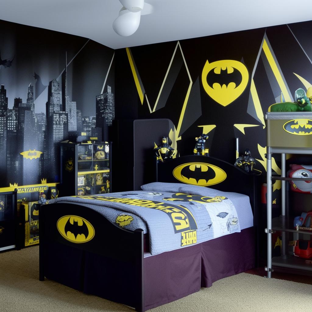 Epic Batman Room: Unleash Your Inner Superhero