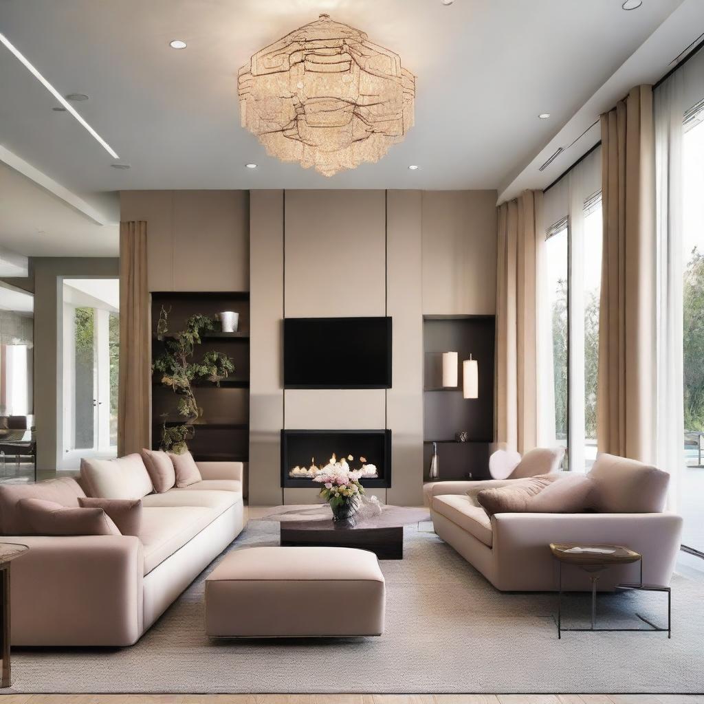 Transform Your Space: Luxurious Modern Living Room Design