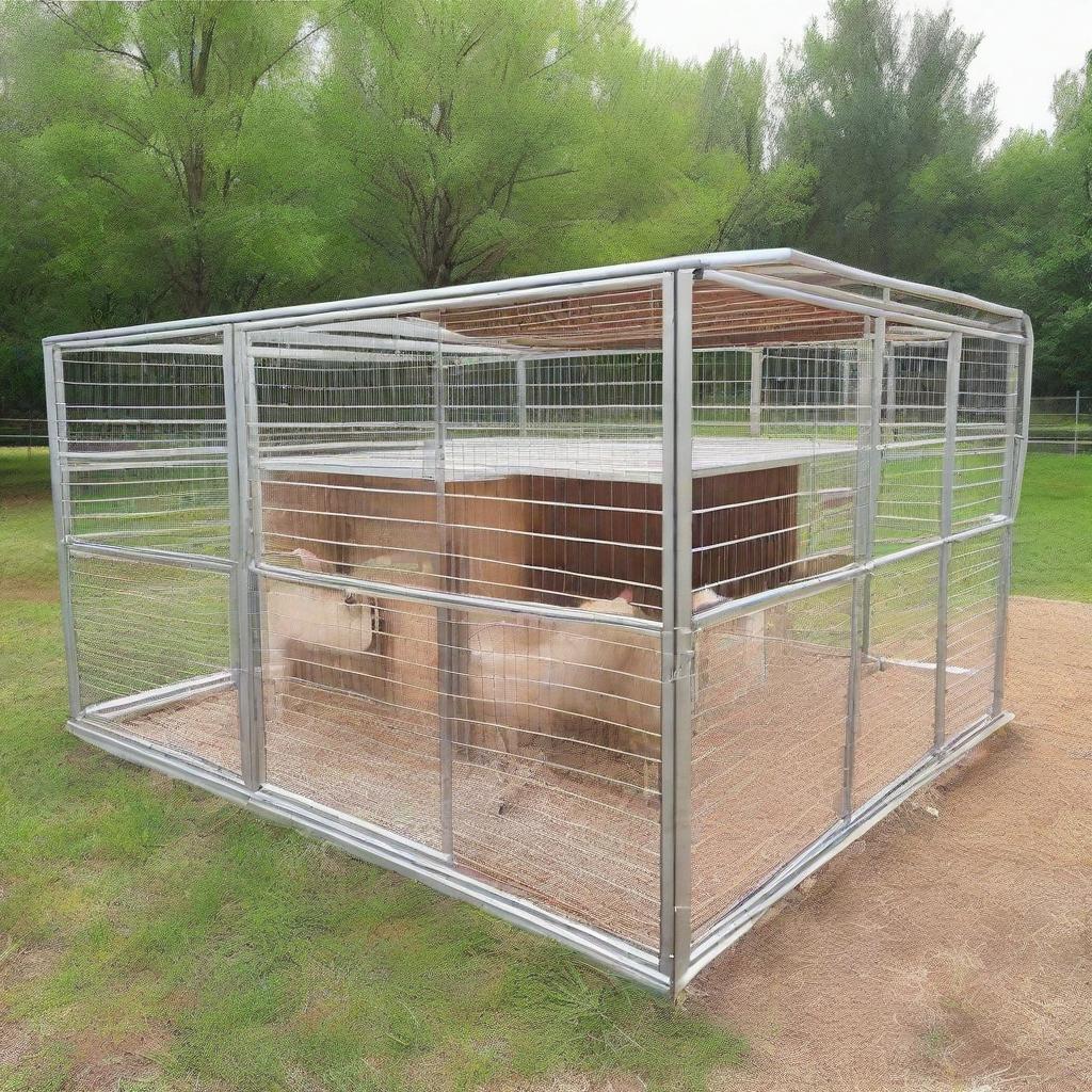Innovative Goat Pen Design: Comfort Meets Efficiency