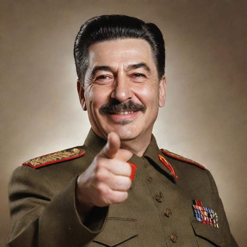 Stalins Unlikely Smile