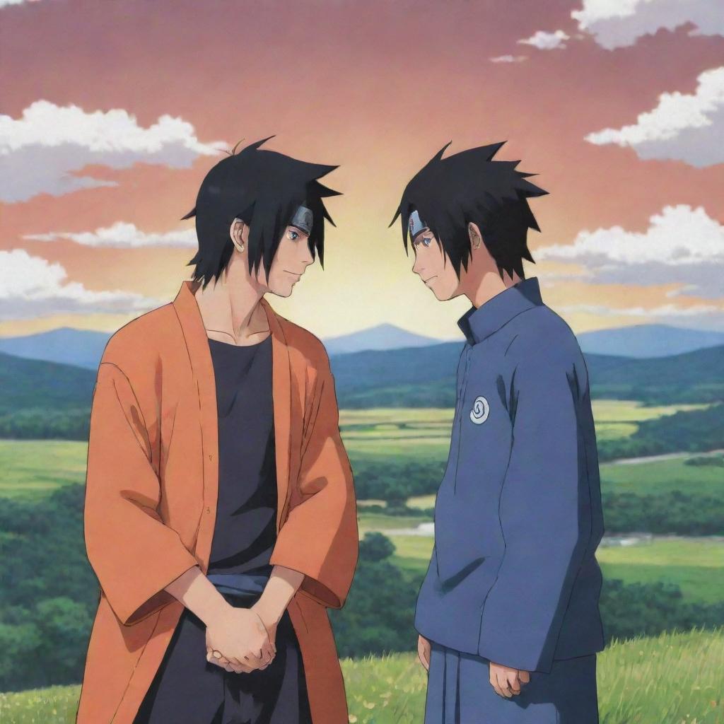 Sasuke and Naruto: A Bond of Brotherly Love